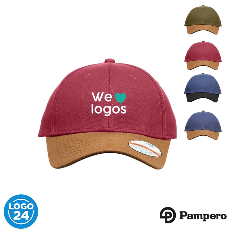 Gorro Rufino C/hebilla metal y traba cuero ecolog