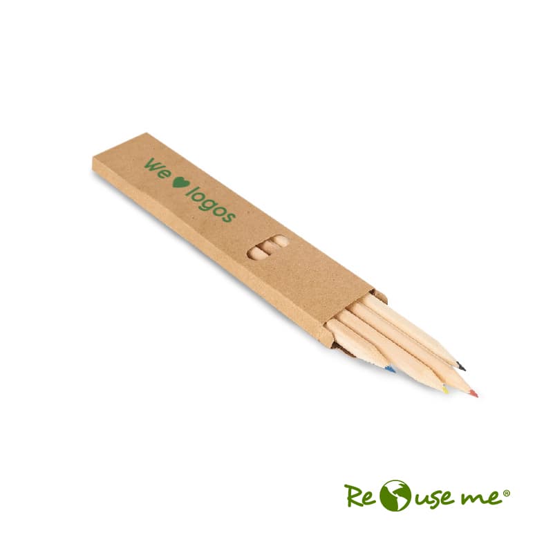 Set de Lapices de Colores x 4 unidades