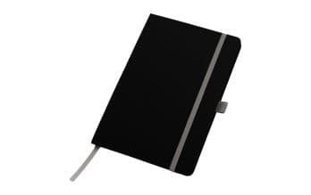 Cuaderno Notes PU Black